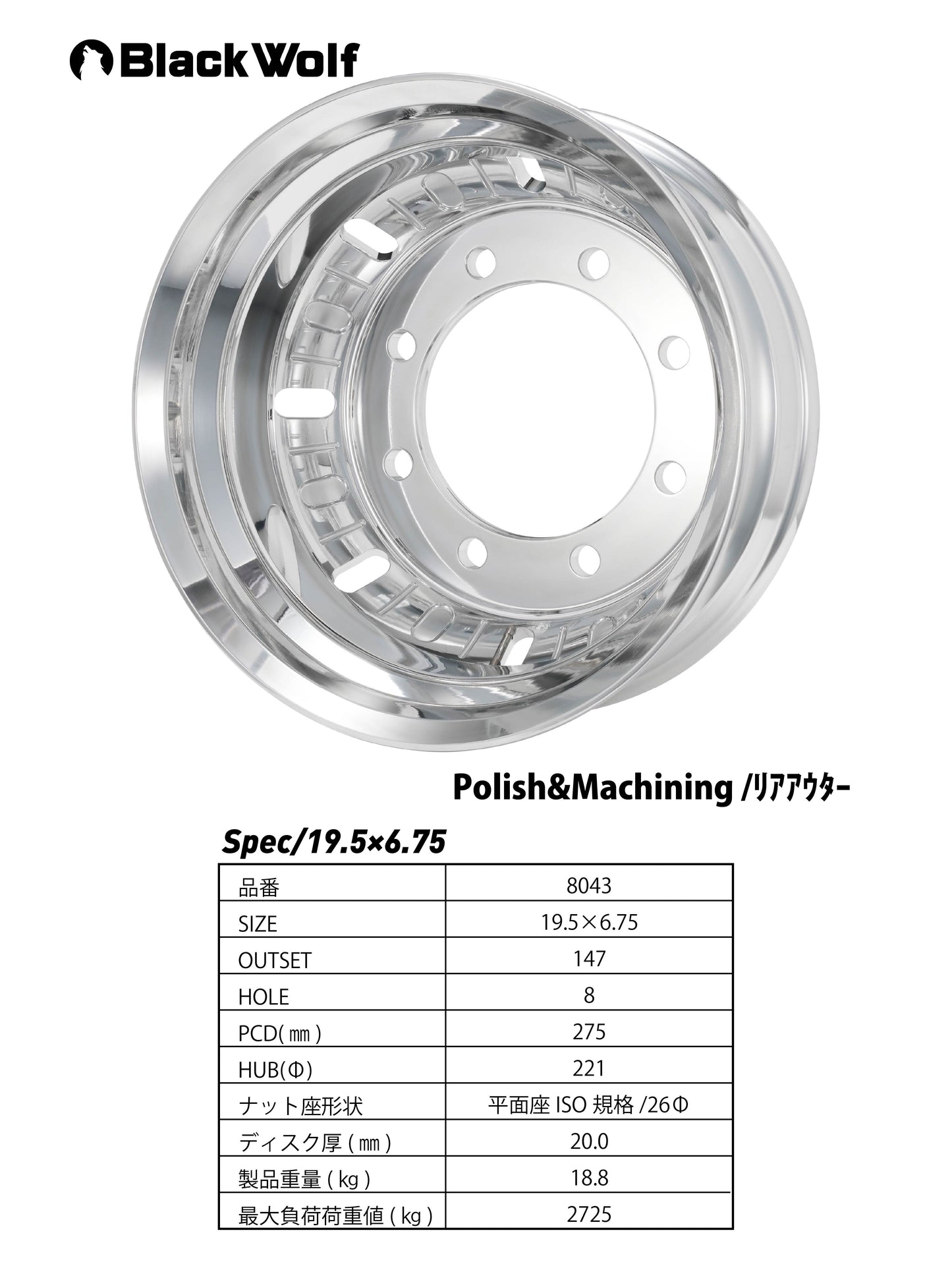 19.5×6.75/8H (新ISO規格/26Φ)